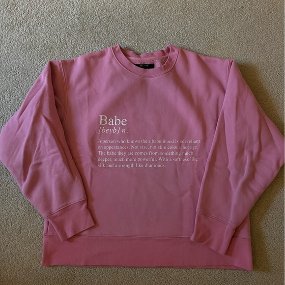 Brunette The Label | Babe Crewneck | Size XS/S - Picture 1 of 2